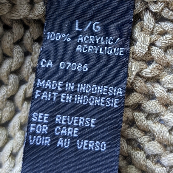 ALASKA BLUES GOLDEN BEIGE CROCHET KNIT VINTAGE* VEST CAMI TANK SIZE LARG… - Picture 11 of 12